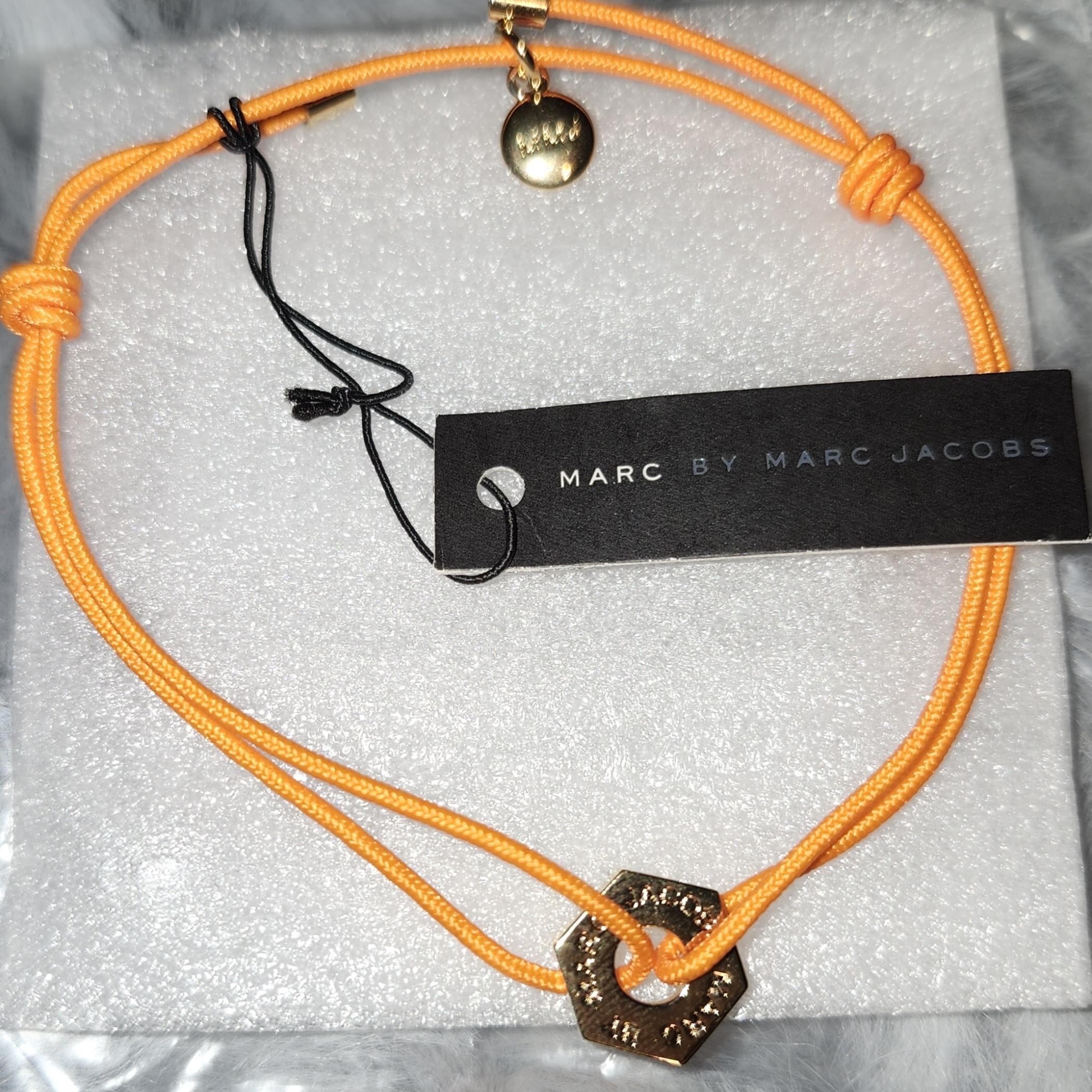 Marc By Marc Jacobs Vibrant Orange Bracelet Brand New